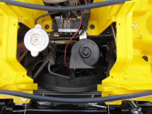 Horn Kit mounted on 2012 Polaris Sportsman ATV
